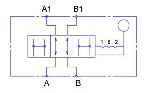 Hydraulic scheme of AVR1201